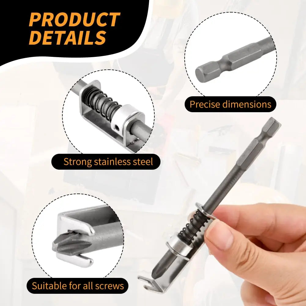 Anti-Drop Screw Holder Drill Bit — 2-Piece Phillips Set
