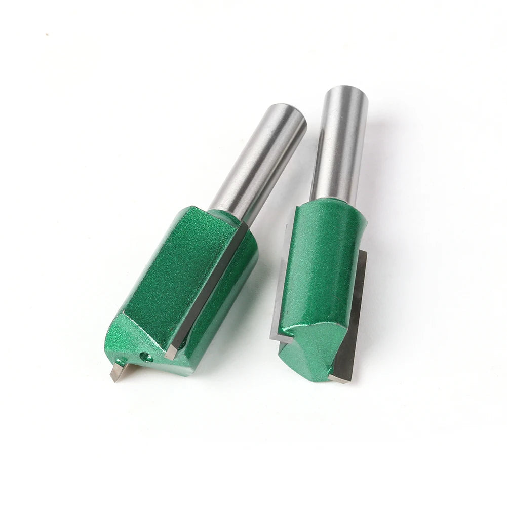 Tungsten Carbide Router Bit Set — Straight Flute Wood Milling Cutters (3mm–25mm)