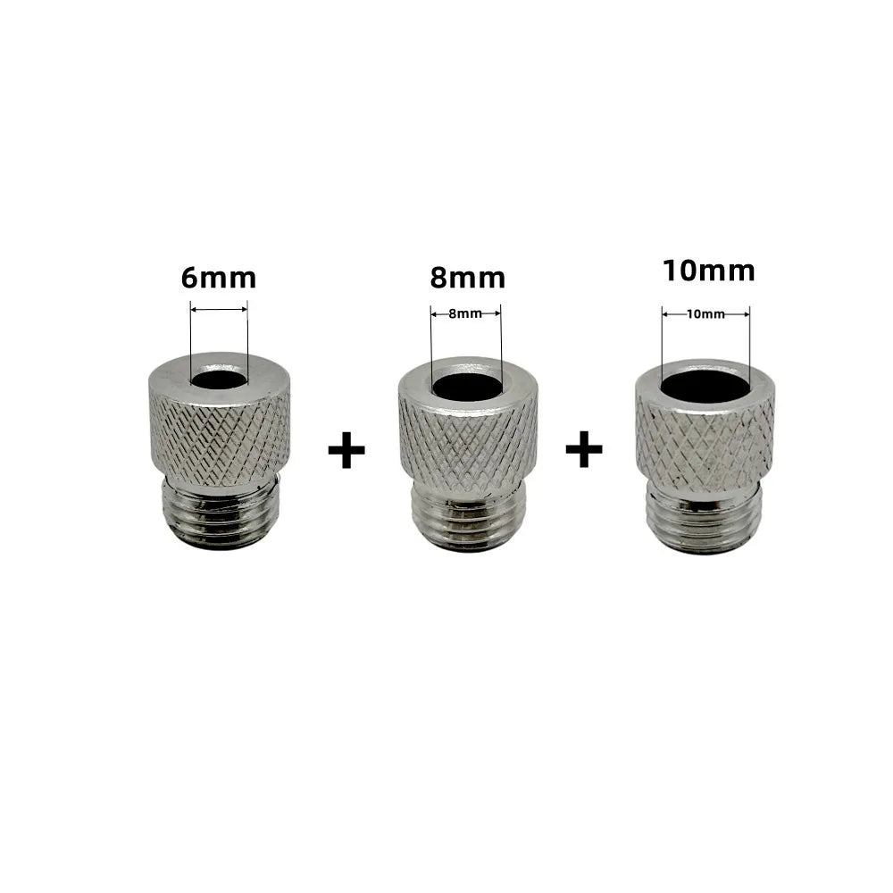 Self-Centering Dowel Jig Kit — 8-Piece Drill Guide Set (3–10mm)