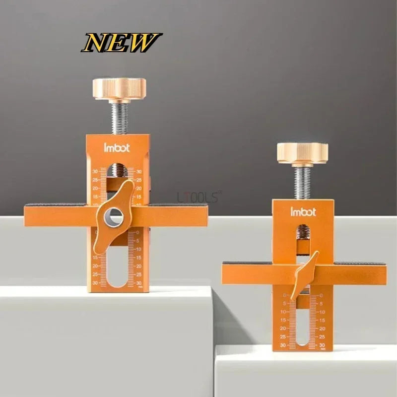 Cabinet Door Hinge Jig — 2-in-1 Drill Guide & Installation Tool